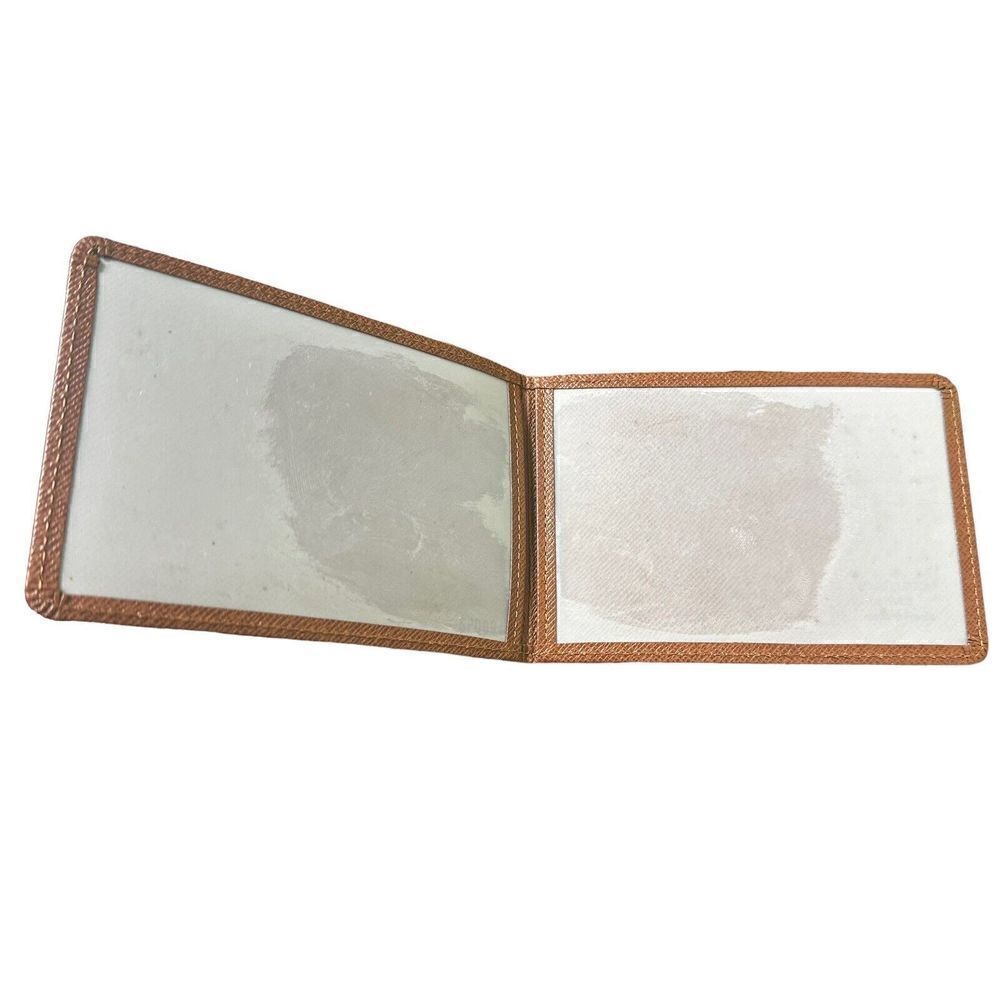 Louis Vuitton Taiga Bifold ID Card Case‎ Slim Wallet Brown Leather - Picture 3 of 10